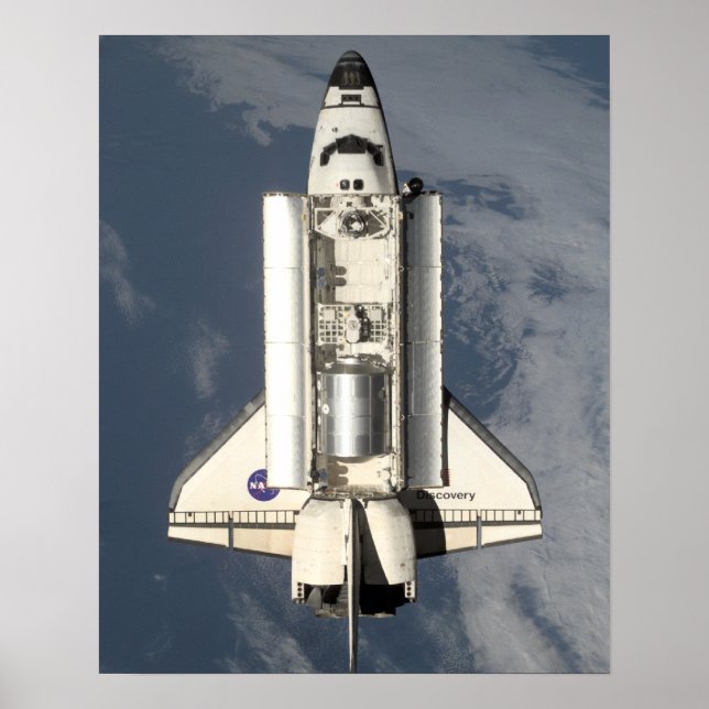 Pôster Exibição de Descoberta da Estação Espacial Interna (Frente)