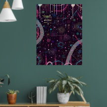 Exibição de Fogos de Artifício: Arte Abstrata
