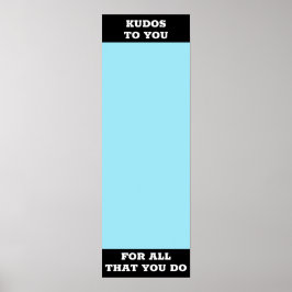 Poster Exibição do prêmio do funcionário de posto do ades