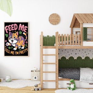 Poster Exigindo Diva Feline