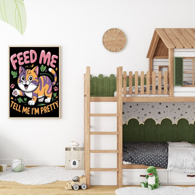 Poster Exigindo Diva Feline (Criador carregado)