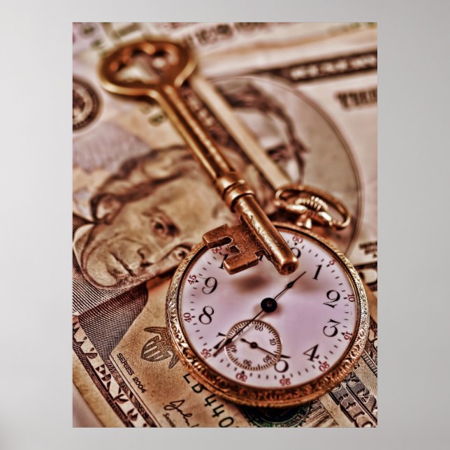 Pôster Êxito dos negócios (Frente)