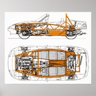 Pôster Exocet / NA Miata Overlay