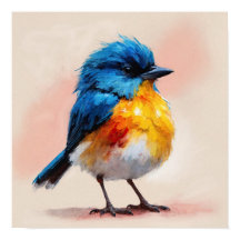 Exotischer Vogel: Kunstwerk für Naturfreunde. 