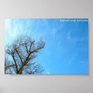 Pôster Expanda seus horizontes