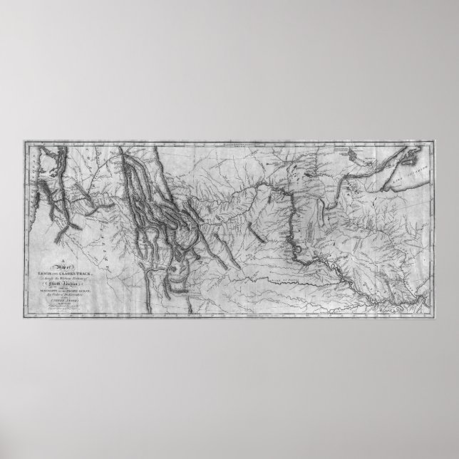 Pôster Expedição de Lewis e Clark (Frente)