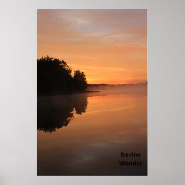 Pôster experiência de bosque (Frente)