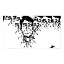 Experimental cartoon art