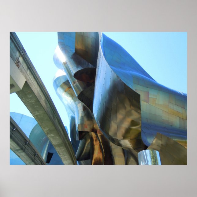 Pôster Experimente o projeto Music (Frente)