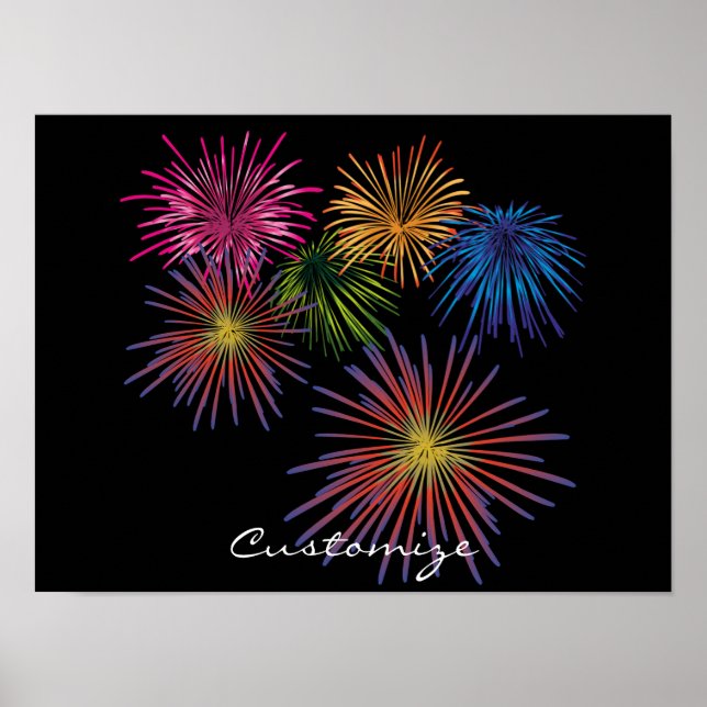 Poster Exploding Fireworks Thunder_Cove (Frente)