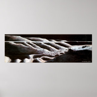 Poster Exploração Lunar