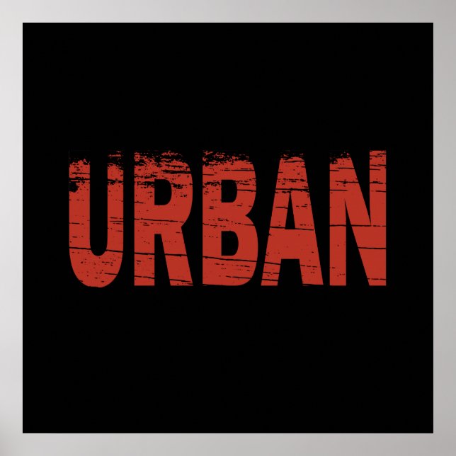 Poster exploração urbana urbex (Frente)