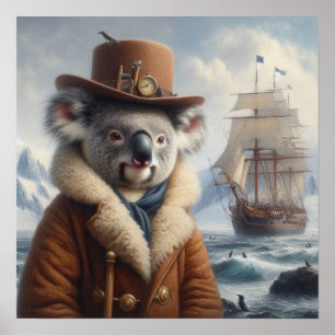 Poster Explorador Ártico de Koala