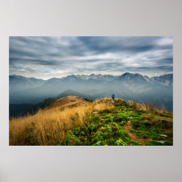 Poster Explorando novos locais