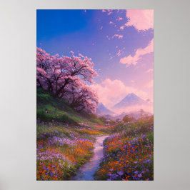 Poster Explorando o Campo das Flores