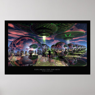 Pôster Explorando o infinito