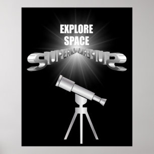 Pôster Explorar espaço