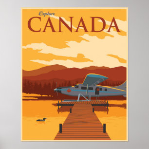 Pôster Explore Canadá!