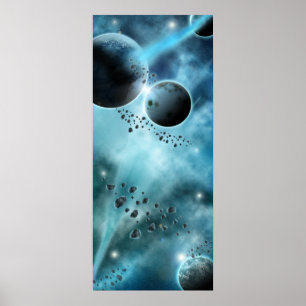 Poster Explosão da galáxia