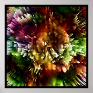 Pôster Explosão de cor 2