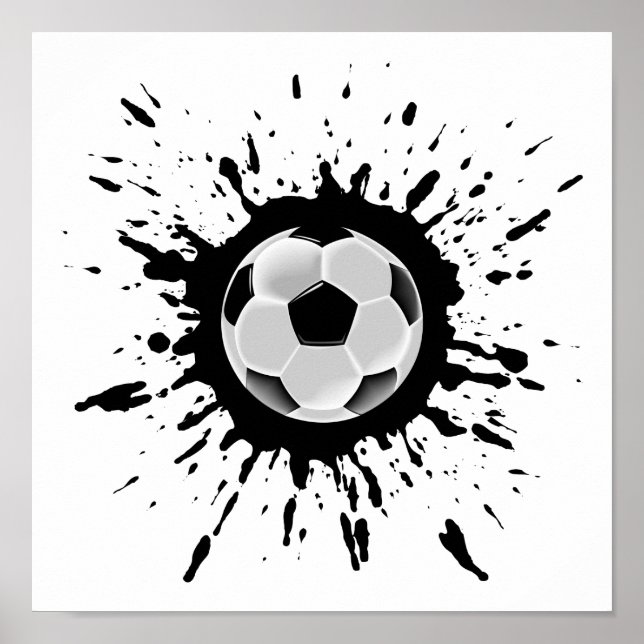 Poster Explosão de futebol (Frente)