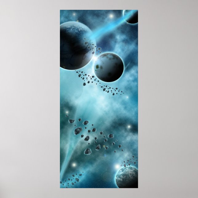 Poster Explosão de Galáxia (Frente)