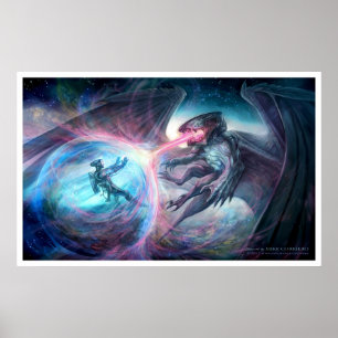 Poster Explosão do espaço