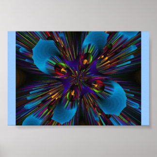 Pôster Explosão em Matriz