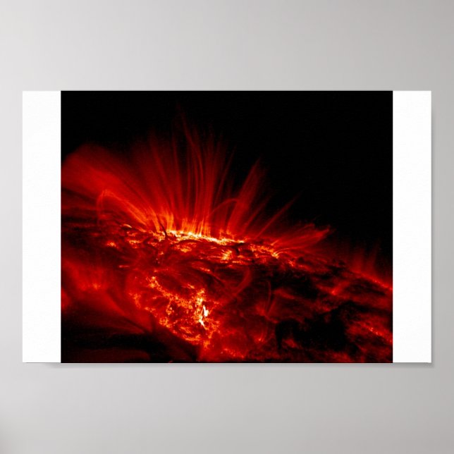 Pôster explosão solar (Frente)