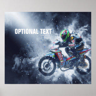 Poster Explosões da loucura da motocicleta