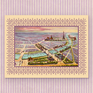 Poster Expo 1900 Paris