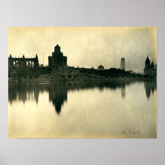 Poster Exposição de compras da Louisiana, Ferris Wheel, 1 (Frente)