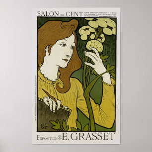 Poster ~ Exposição de E. Grasset do centavo do DES do