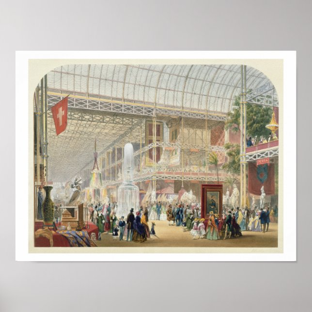 Poster Exposição de excelente, 1851: Transmissão Central  (Frente)