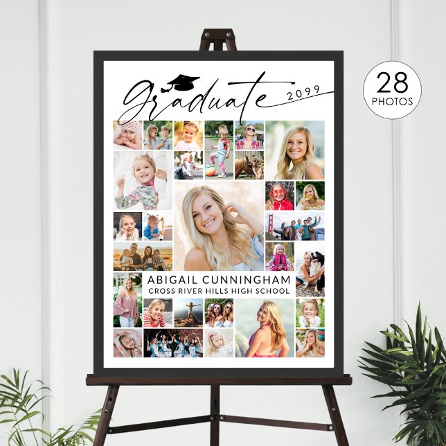 Poster Exposição de Fotos em Colagem de Graduação Moderna (Criador carregado)