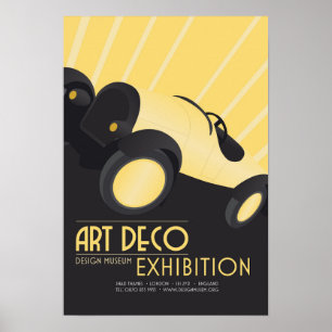 Poster - Exposição do Museu do Design de Art Deco