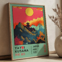 Exposição Retro Paisagem Japonesa Yayoi Kusama