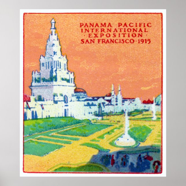 Poster Exposição São Francisco 1915 (Frente)