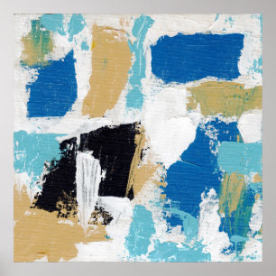 Pôster Expressão abstrato nº 6 por Michael Moffa