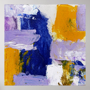 Poster Expressão Abstrato nº 9 de Michael Moffa