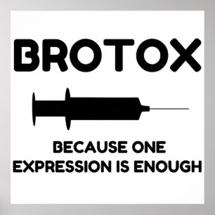 Poster Expressão Botox