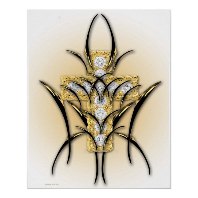 Pôster "Expressão de Graça", Poster brilhante (Frente)