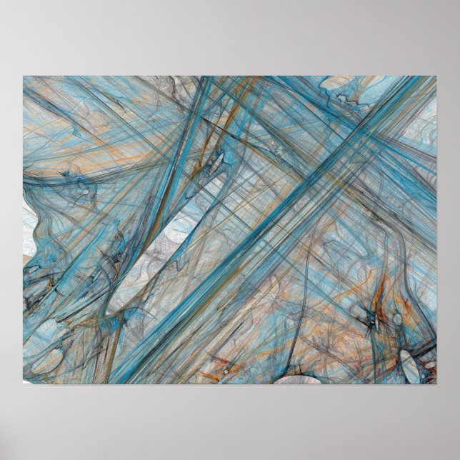 Poster Expressão Fractal II (Frente)