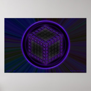 Pôster Expressão Quântica Multidimensional