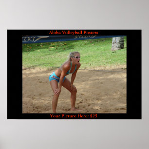 Pôster Expressões do voleibol