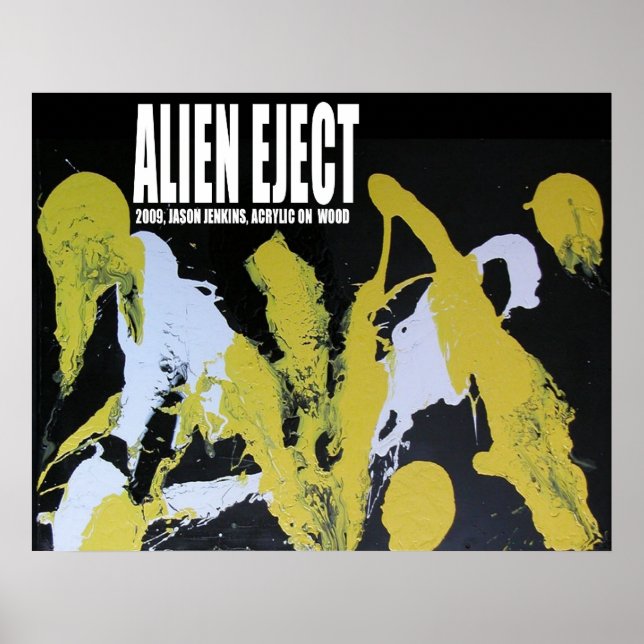PÔSTER EXPULSÃO DE ALIENÍGENA (Frente)