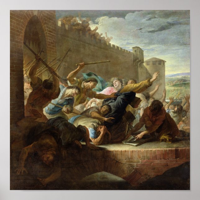 Pôster Expulsão dos Huguenots (Frente)