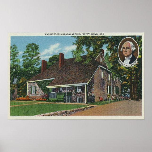 Poster Exterior do QG de George Washington (Frente)