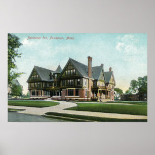 Poster Exterior View of the Fairhaven In