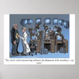 Pôster Externalização ida má